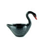 Handmade Ceramic Black Swan Egg Cup, thumbnail 2 of 5