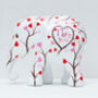 Love Forever Hand Painted Elephant, thumbnail 2 of 12
