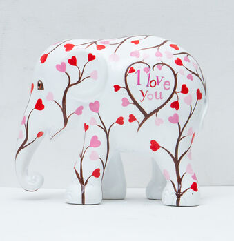 Love Forever Hand Painted Elephant, 2 of 12