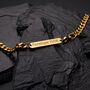 Gold Engravable 7mm Cuban Chain, thumbnail 6 of 9