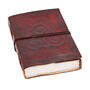 Indra Celtic Closed Triskelion Symbol Leather Journal, thumbnail 3 of 9