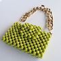 Beaded Purse With Chain Link Strap, thumbnail 8 of 12