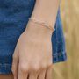 Sterling Silver Chain Link Bracelet, thumbnail 4 of 7