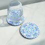 Blue And White Coasters, thumbnail 6 of 12