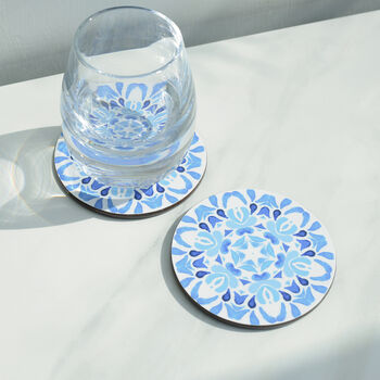 Blue And White Coasters, 6 of 12
