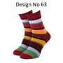 High Quality Cotton Mix Multi Colour Striped Socks, thumbnail 12 of 12