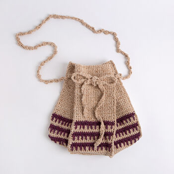 Indie Bucket Bag Crochet Kit, 3 of 9