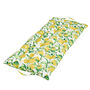 Lemon Print Padded Garden Bench Cushion, thumbnail 2 of 6