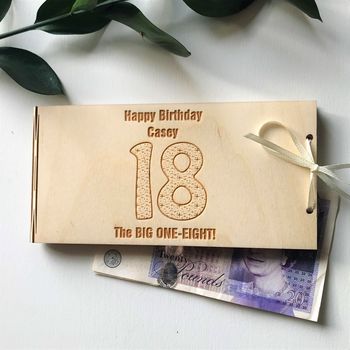 Personalised Number Birthday Money,Vouchers Envelope, 6 of 11
