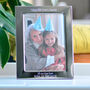 Personalised 80th Birthday Silver Photo Frame, thumbnail 1 of 8