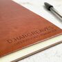 Personalised Leather A5 Notebook, thumbnail 2 of 10