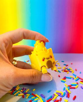 Sandcastle Fidget Clicker | Sensory Desk Accessory, 3 of 3