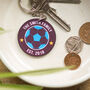 Personalised Football Team Keyring, thumbnail 8 of 12