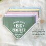Big Sister Pregnancy Announcement Dog Bandana, thumbnail 7 of 8