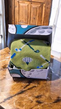 Golf Style Socks With Gift Box And Tag. Golfing Gifts, 7 of 11