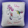 Personalised Unicorn Purse, Embroidered, thumbnail 9 of 12