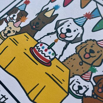Personalised Dog Birthday Card, 2 of 6