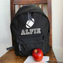 Personalised Football Rucksack All Colours, thumbnail 3 of 4