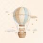 Neutral Colour Hot Air Balloon Bear Large Size, thumbnail 3 of 5