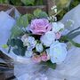 Blush Pink And White Gift Bouquet, thumbnail 3 of 12