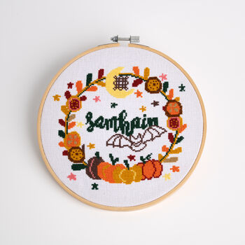 Samhain Cross Stitch Kit, 2 of 3