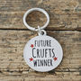 'Future Crufts Winner' Dog ID Name Tag, thumbnail 1 of 2