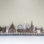 Large London Skyline – 3D Layered Wooden Wall Art With LED Backlighting, thumbnail 1 of 9
