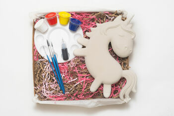 Paint Your Own Ceramic Unicorn Wall Hanger, 2 of 4