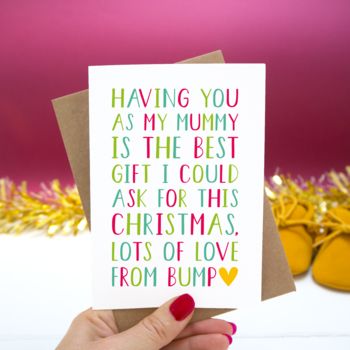 'From The Bump' Christmas Card, 5 of 11