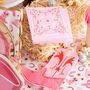 Pink Cow Girl Party Boot Shaped Napkins Set Of 18, thumbnail 2 of 4