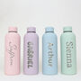 Personalised Insulated Chubby Drinks Bottle, thumbnail 1 of 10