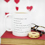 Morse Code Personalised Message Ceramic Mug, thumbnail 2 of 8