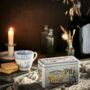 Vintage Victorian Blue 40 Teabag Tin Decaf, thumbnail 4 of 4