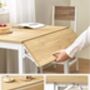 Extendable Folding Dining Table For Small Spaces, thumbnail 4 of 10