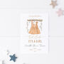 New Baby Girl Personalised Card, thumbnail 3 of 8