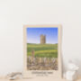 Cotswold Way National Trail Travel Poster Art Print, thumbnail 3 of 8
