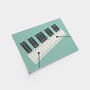 Xylophone Print | Glockenspiel Music Poster, thumbnail 2 of 9