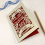 Personalised Papercut First Valentine's Card, thumbnail 2 of 4