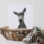 Lovable Donkey Country Themed Card, thumbnail 7 of 7