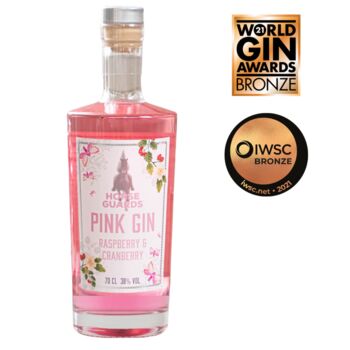 Horse Guards Pink Gin In Hearts Design Gift Box, 3 of 6