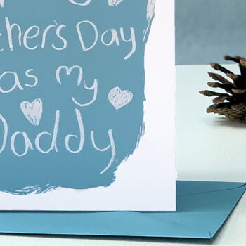 First Father's Day As My Daddy Card, 6 of 8