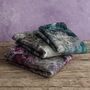 Abstract Flowers Art Print Scarf, thumbnail 1 of 11