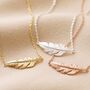 Feather Pendant Necklace, thumbnail 2 of 12