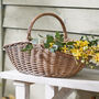 Large Antique Wash Harvesting Basket, thumbnail 1 of 7