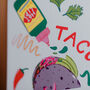 Mexican Tacos Art Print Series, thumbnail 6 of 7