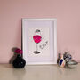 Rosé Wine Art Print, thumbnail 9 of 12