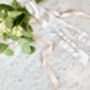 Personalised Wedding Bouquet Ribbon, thumbnail 1 of 5