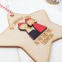 Personalised First Christmas As Mr And Mrs Decoration, thumbnail 3 of 5