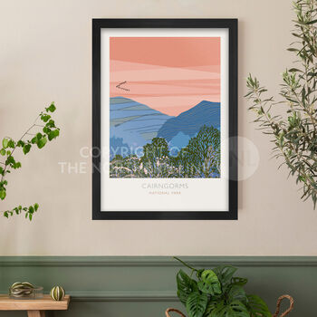 The Cairngorms National Park Poster Print, 3 of 5