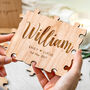 Wedding Guest Book Alternative Personalised Puzzle, thumbnail 8 of 8